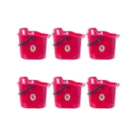 pachet 6 bucati galeata pentru mop cu storcator 15 l 1