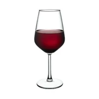 pahare sticla cu picior pentru vin alb si rosu 380 ml 6 buc 1