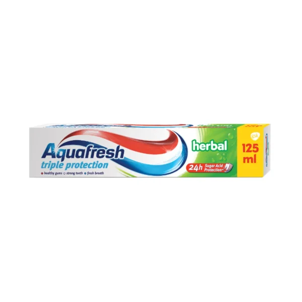pasta de dinti aquafresh herbal 125 ml 2