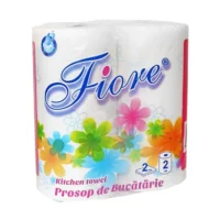 prosoape bucatarie hartie 2 straturi 2 role fiore 2