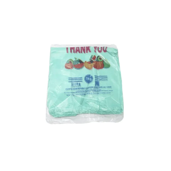 Sacose maieu biodegradabile 5 kg pe rola 100 buc