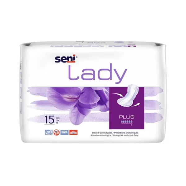 seni lady plus absorbante incontinenta 6 picaturi 15 buc 1