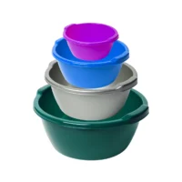 set ligheane plastic rountde cu manere 4 bucati 2