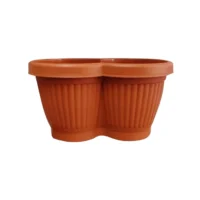 sterk bella jardiniera plastic maro nr 2 1