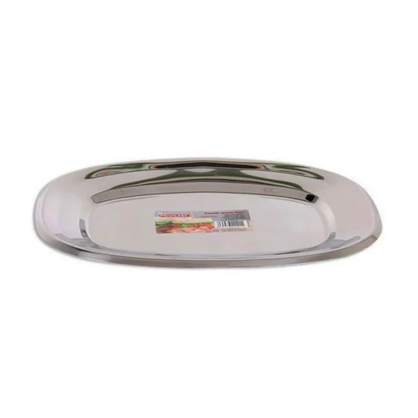 tava din inox ovala 40 cm 2