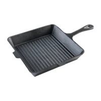 tigaie grill fonta pentru aragaz 25x4 7 cm 2