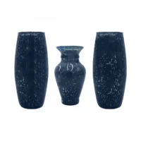 vaze flori din sticla set 3 bucati 2