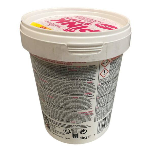 The Pink Stuff, Pudra scos pete pentru tesaturi albe, 1kg - imagine 2