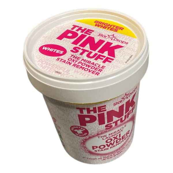 The Pink Stuff, Pudra scos pete pentru tesaturi albe, 1kg - imagine 3