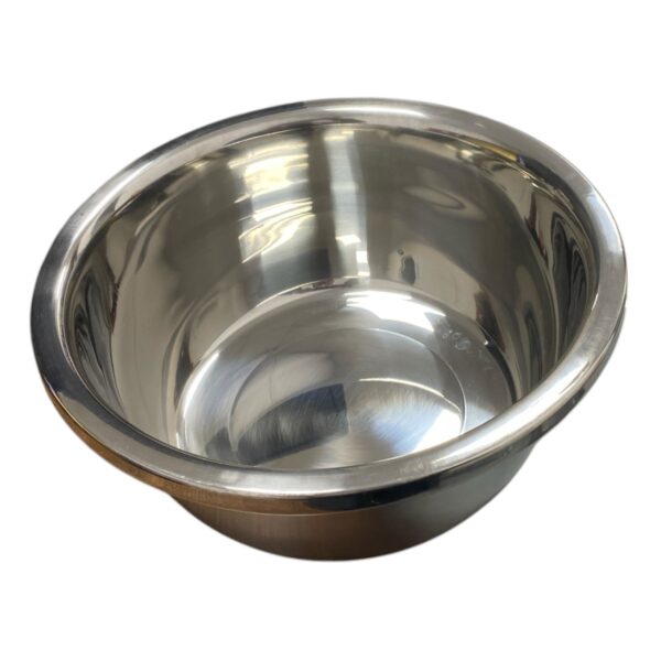 Bol {castron} inox 24 cm, rotund - imagine 2