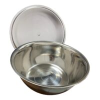 Bol inox cu capac (Castron) mare 30 cm