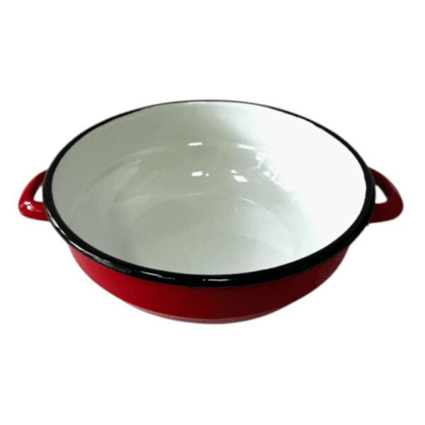 Castron taranesc emailat cu toarte [Vailing] 28 cm - imagine 2