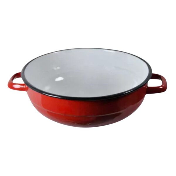 Castron taranesc emailat cu toarte [Vailing] 28 cm