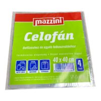 Celofan Alimentar (mazzini) 4 foi, 40×40 cm