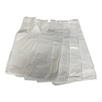 Pungi plastic maieu albe 2kg, set 250 bucati