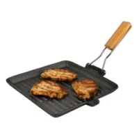 Tigaie grill din fonta 24x24 cm