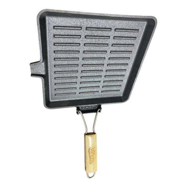 Tigaie grill fonta (vanora) 24×24 cm - imagine 2