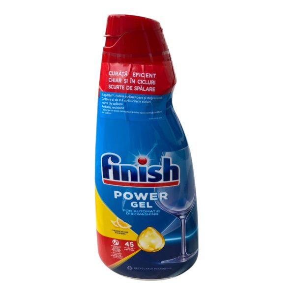 Finish Power Gel Detergent masina de spalat vase (Lamaie) 900ml