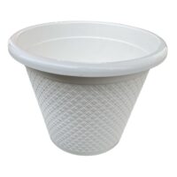 Ghiveci flori pentru balustrada (Alb) 6.8 litri